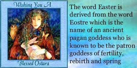 Pagan fertility rites of Ostara